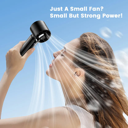 Rechargeable Portable Handheld Fan with 5 Speeds