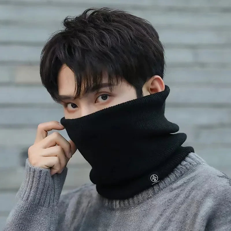 Cozy Fleece Lined Winter Scarf for Men and Women