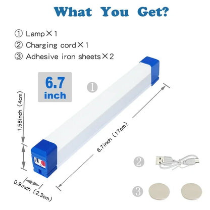 Compact LED Camping Light with Magnet and Hook - Befez