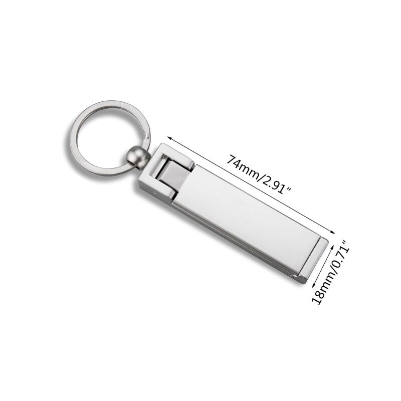 Compact Phone Stand Keychain Clip Holder