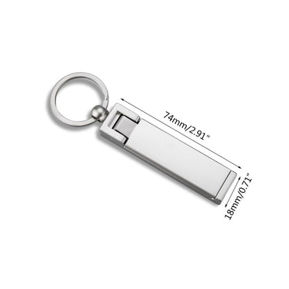 Compact Phone Stand Keychain Clip Holder