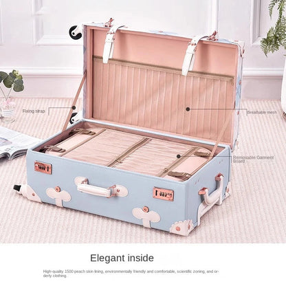 Vintage Style Hardside Luggage Set Valencia