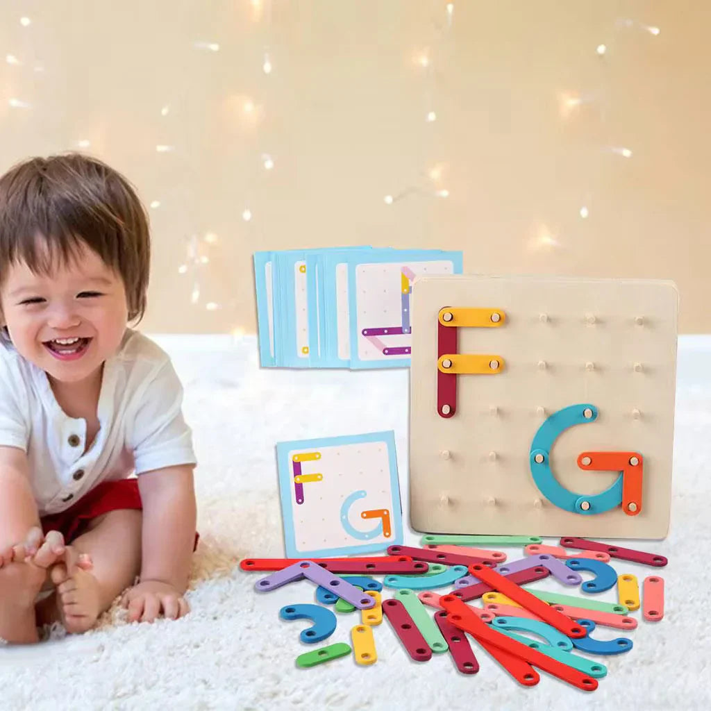 Wooden Educational Puzzle Toy Set - Befez