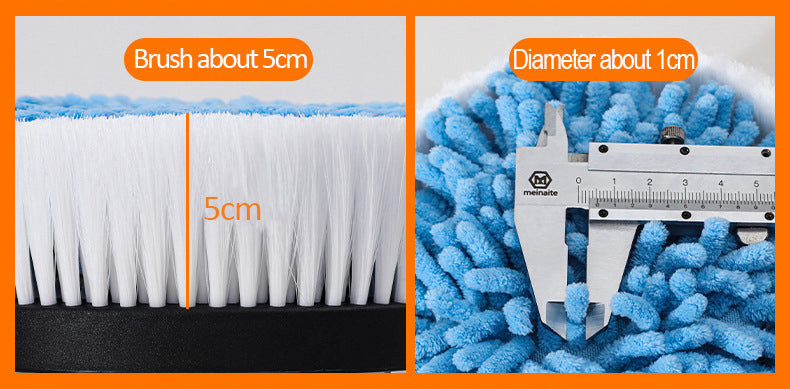 Befez Turbo Car Wash Brush with Soap Dispenser & Extension