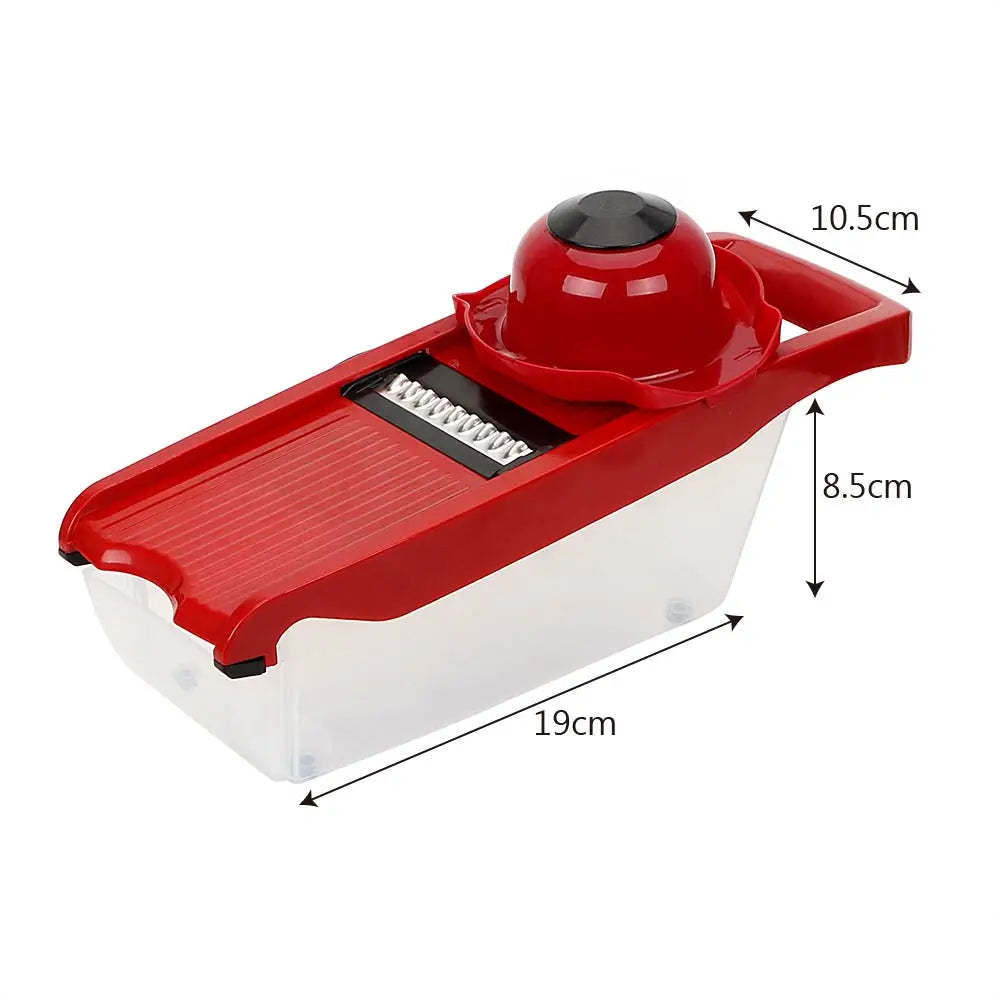 Easy Veggie Chopper 9-Piece Set with Safety Guard