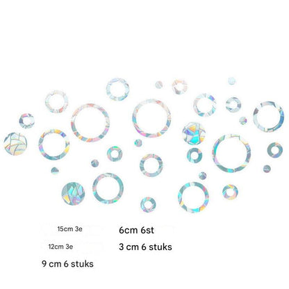 Colorful Window Cling Stickers