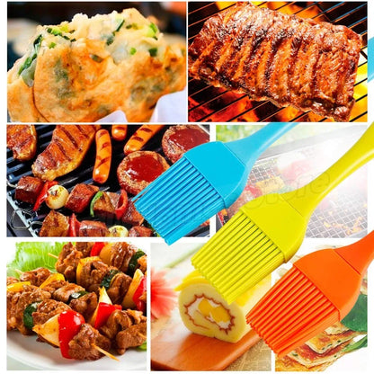 Non Stick BBQ Grill Brush Silicone Basting Tool
