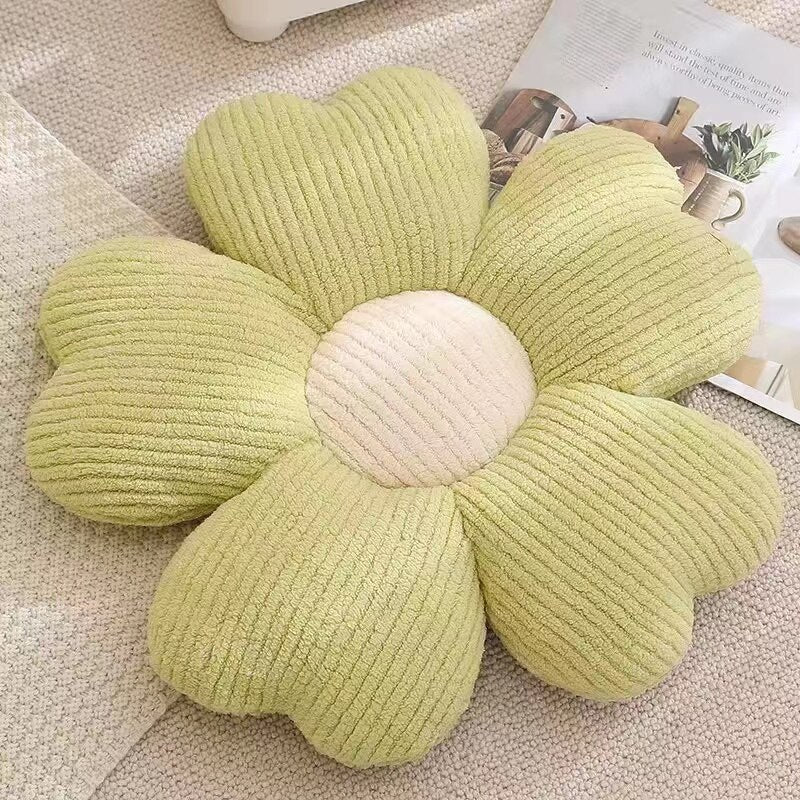 Soft Floral Pattern Pillow