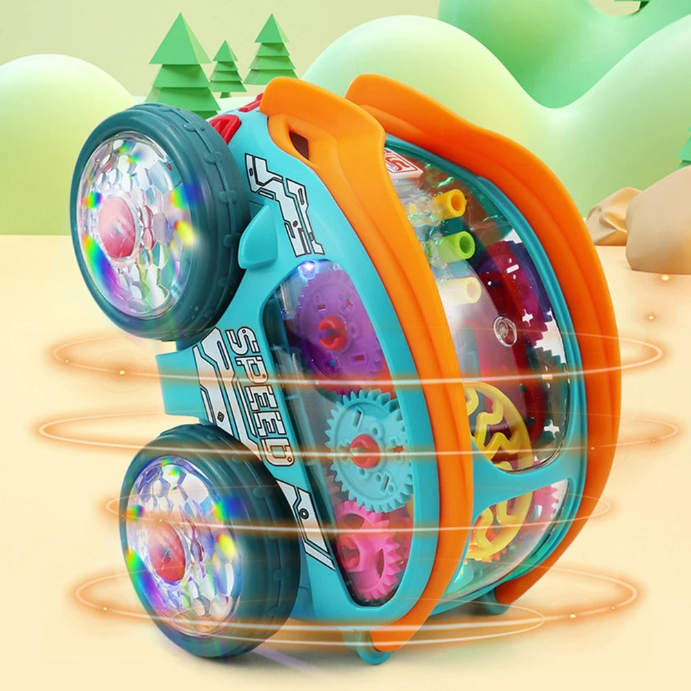 Turbo Speed Stunt Car with LED Lights and Sound