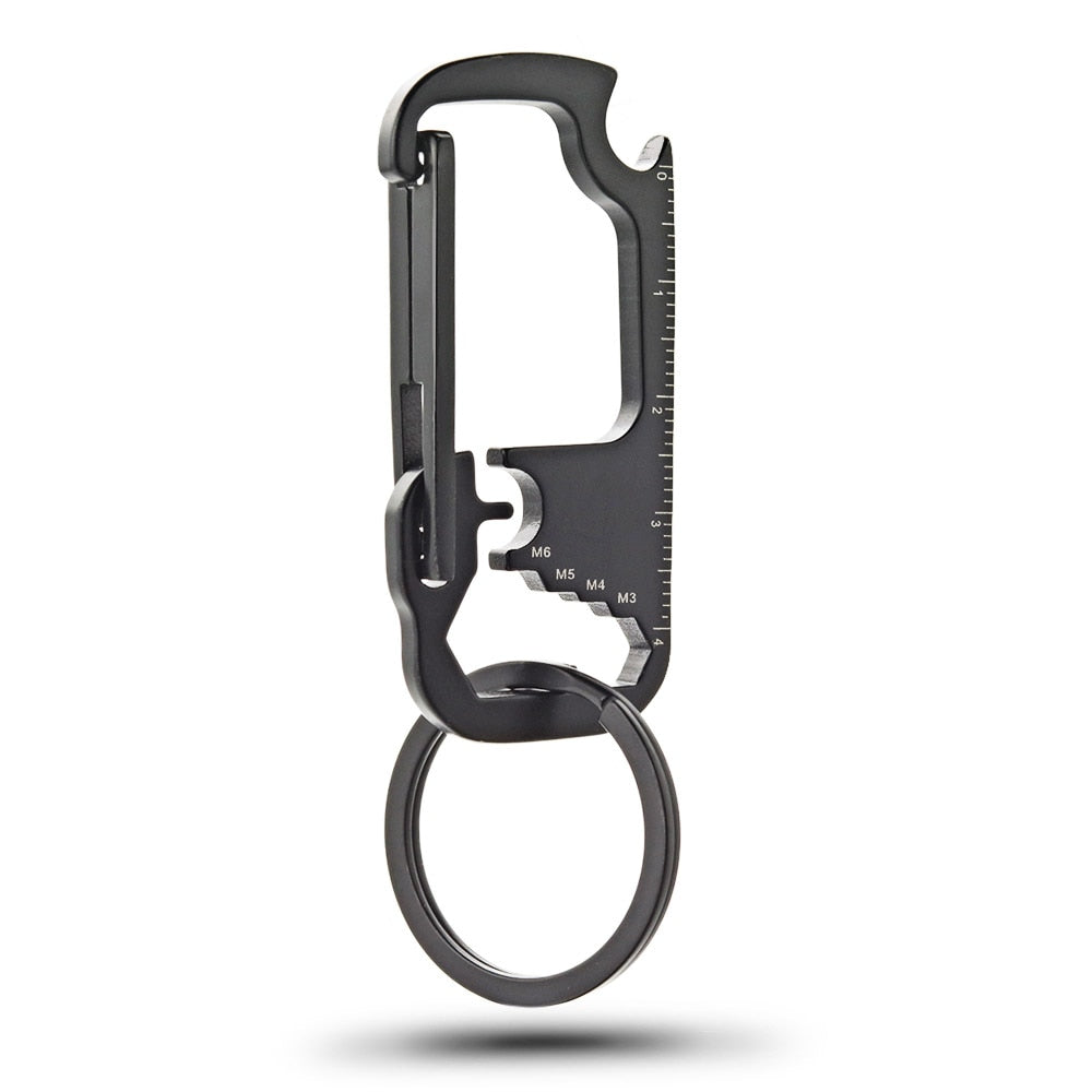Durable Pocket Multi Tool Keychain Bottle Opener