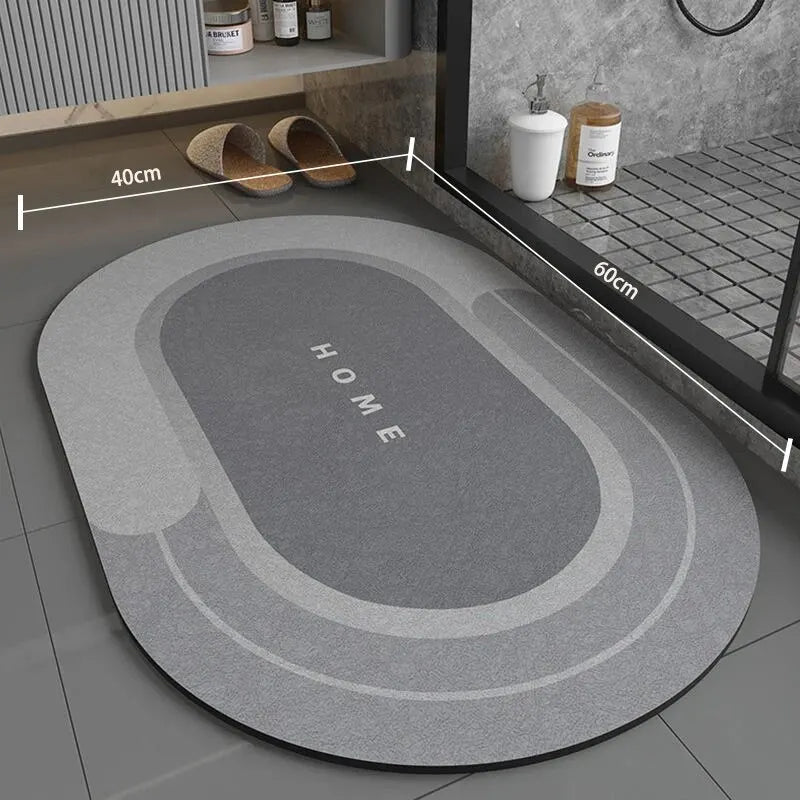 Gripmax | Anti-slip Bathroom Mat Fast Dry Shower Mat
