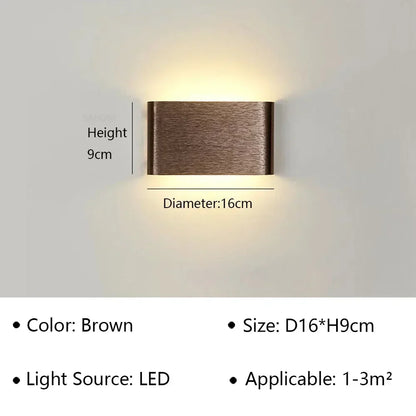 Contemporary LED Wall Light Fixtures for Home