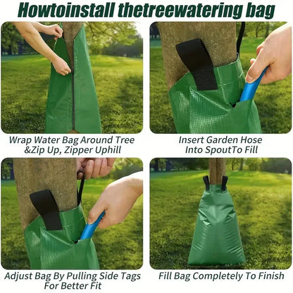 Easy Tree Watering Bag 75L Reusable Garden Care