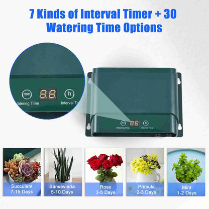 Easy Garden Watering System with Timer and 30 Settings