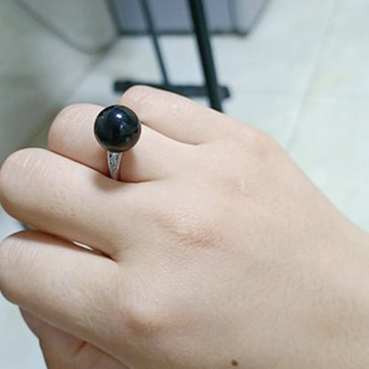 Covert Black Onyx Secret Blade Ring - Befez