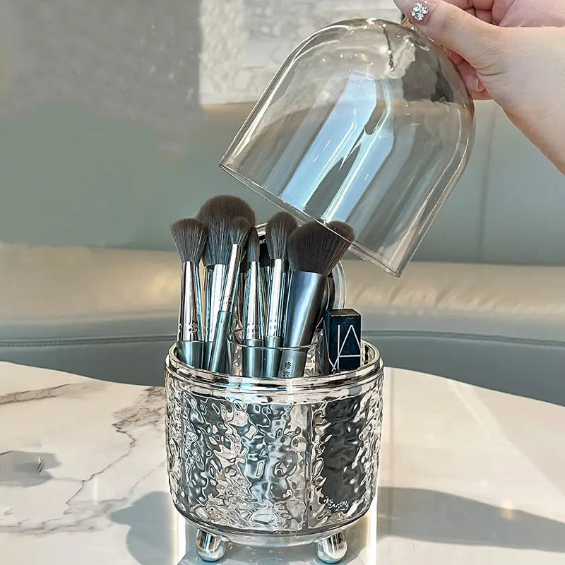 Portable Makeup Storage Case with 360 Spin