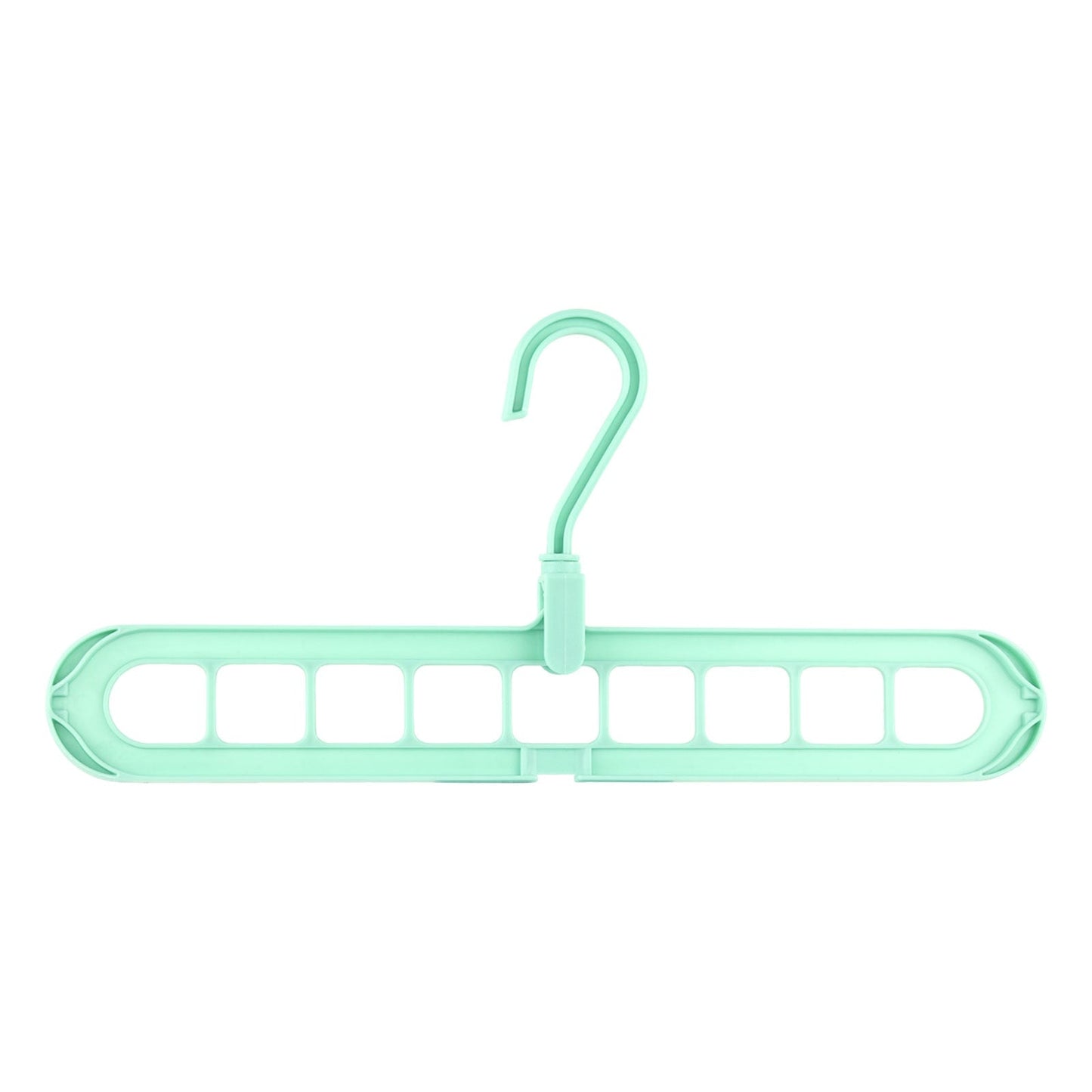 Space Saving Folding Multi Hook Hanger Rack