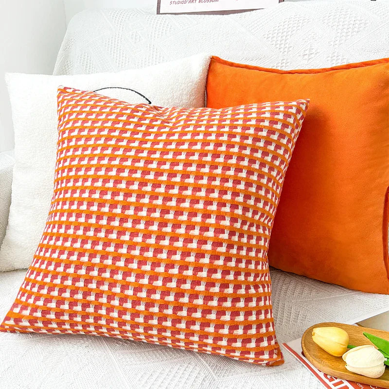 Colorful Accent Pillow in Modern Nordic Design