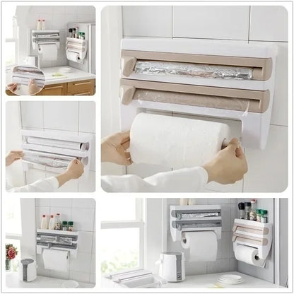Compact Storage Organizer Rack