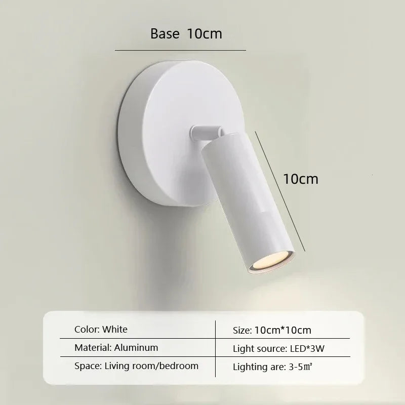 Versatile LED Bedside Reading Lamp