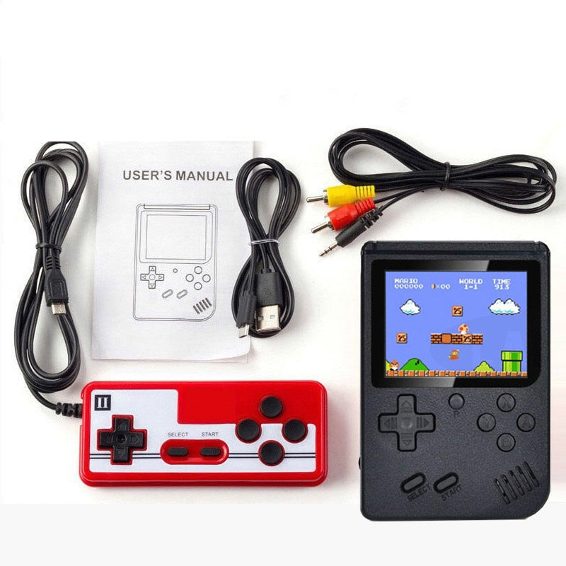 Classic Portable Gaming Console with 400 Built-In Games