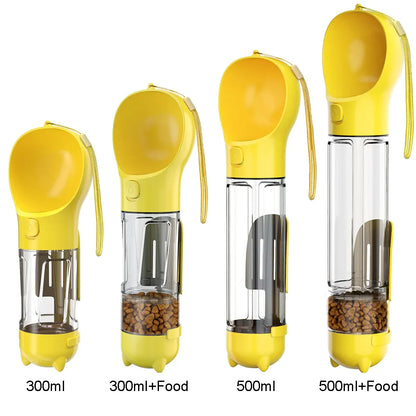 Portable 3-in-1 Pet Water Bottle Set