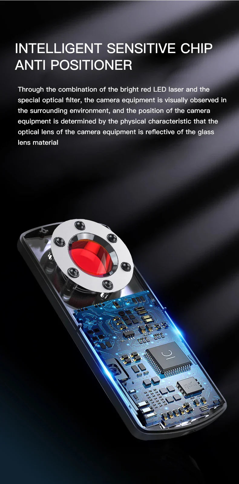 Spy Cam Detector and Hidden Camera Finder