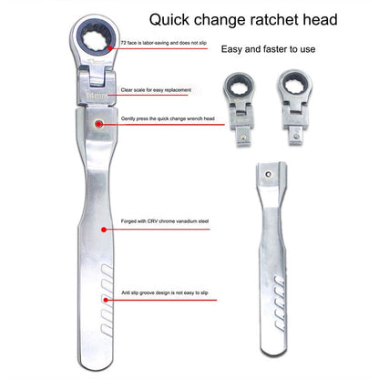 Complete Adjustable Ratchet Socket Tool Set