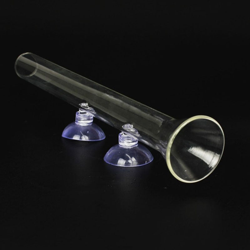 Clear Fish Tank Feeding Tube Aquarium Accessory
