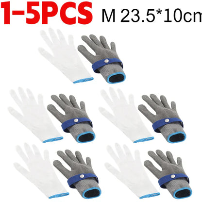 Durable Steel Mesh Safety Gloves - Befez