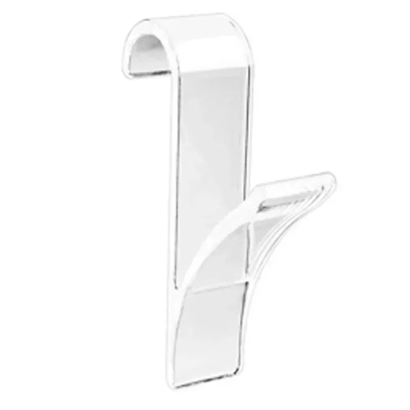 Practical Radiator Hooks 4-Pack, Slim & Clear