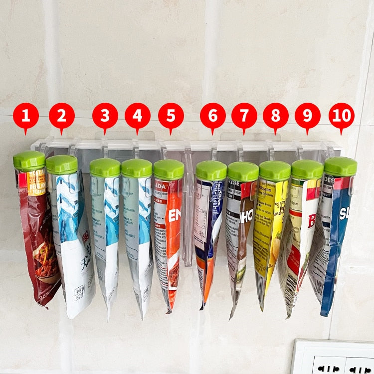 Space-Saving Wall Spice Rack Organizer
