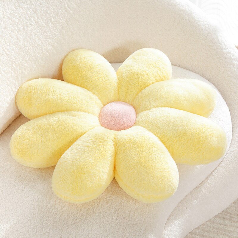 Soft Floral Pillow Cover