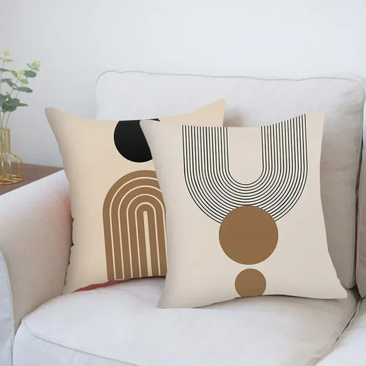 Stylish Geometric Cushion Cover - Befez