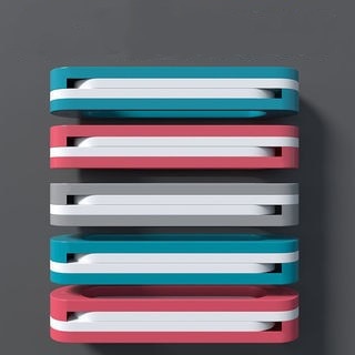 Space Saving Stick On Folding Shoe Organizer