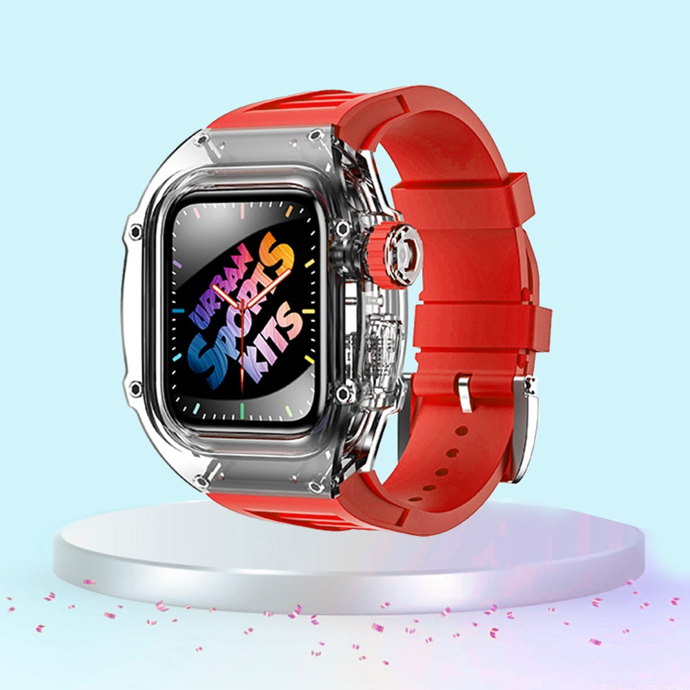 Clear Universal Smartwatch Strap Replacement Kit