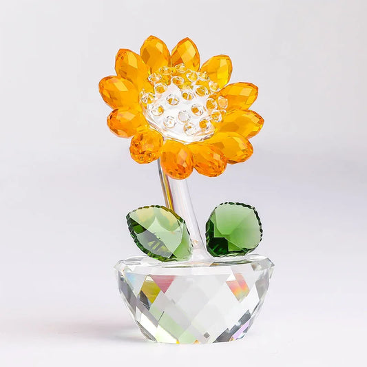 Beautiful Glass Floral Lamp - Befez