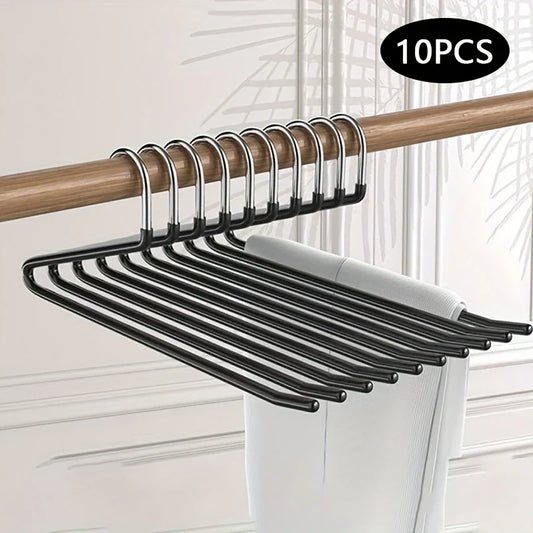 Sturdy Metal Open Pant Hangers with Rust Proof Coating - Befez