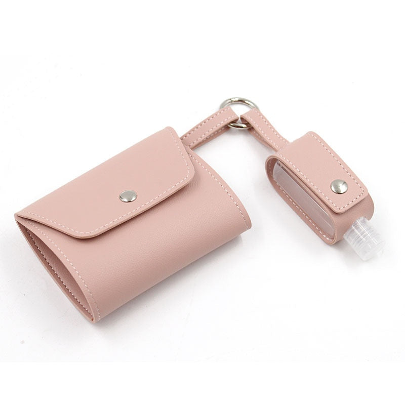 Travel Hand Sanitizer Wallet Combo