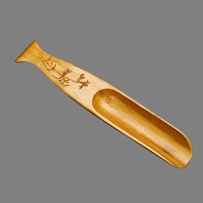 Vintage Wood Tea Infuser Spoon