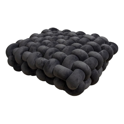 Plush Textured Knot Pillow