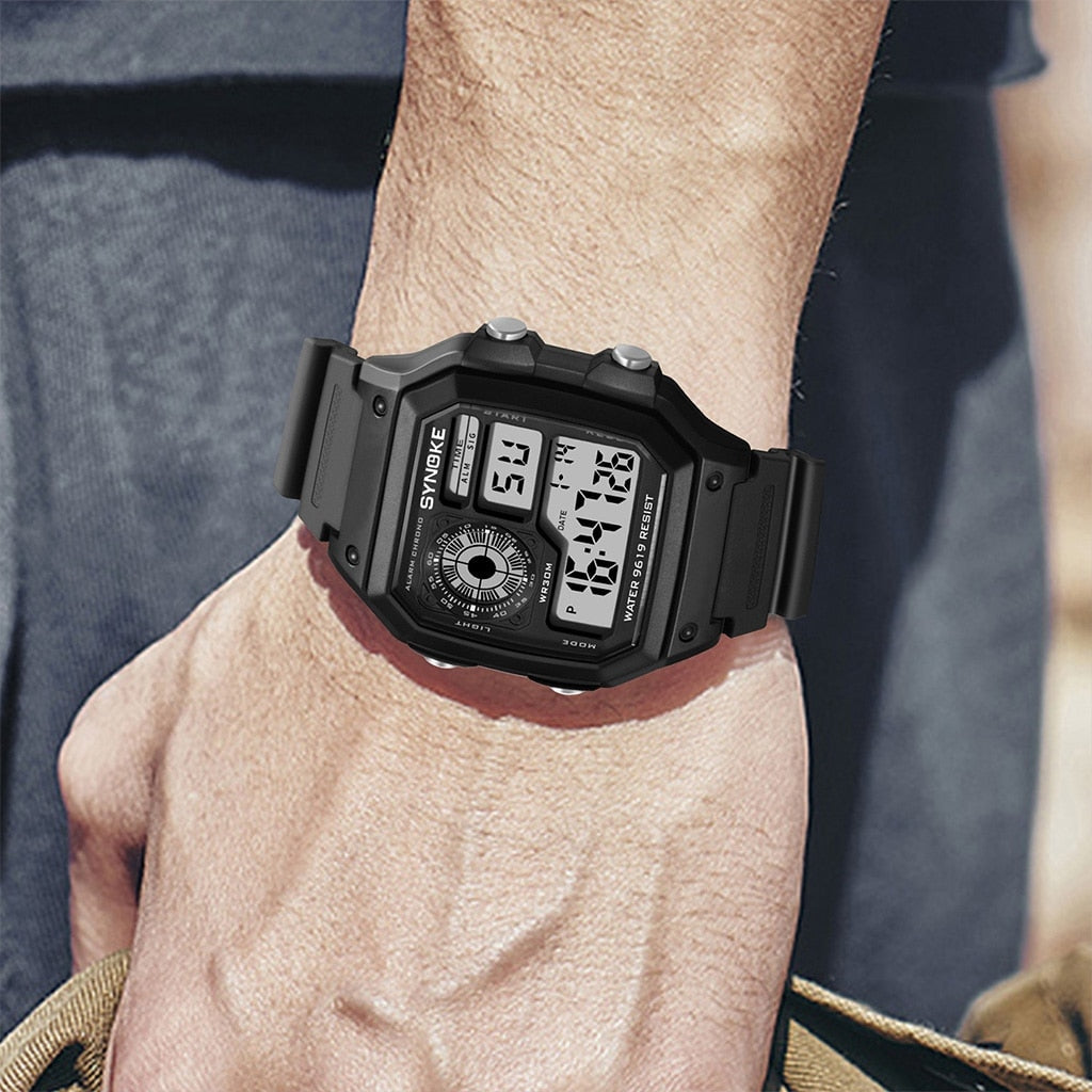 Tactical Heavy Duty Water Resistant Chrono Watch