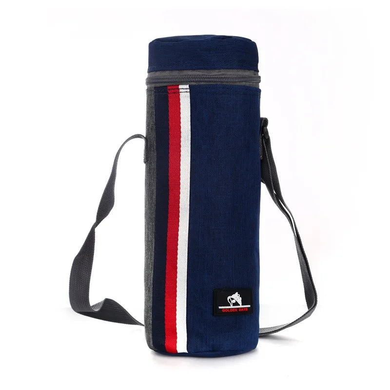 Thermal Insulated Water Bottle Tote Bag