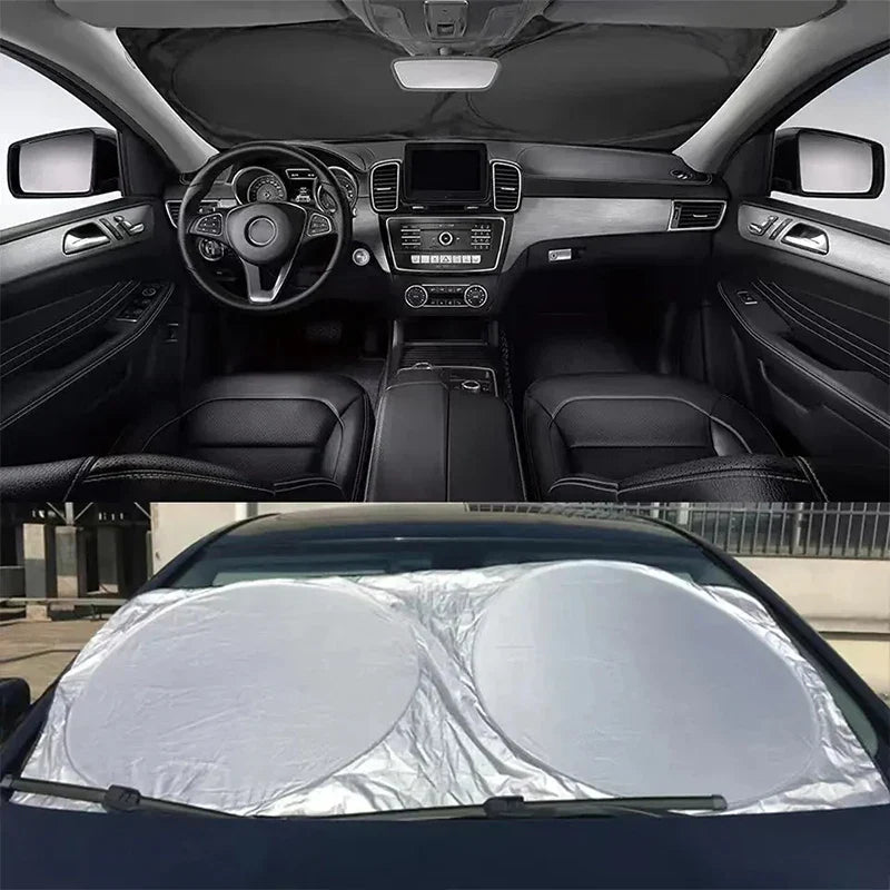 Premium Car Window Shade | Foldable & UV Protected