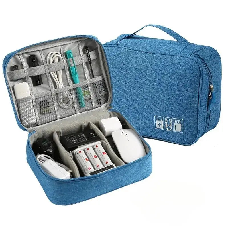 Premium Travel Cable Organizer Bag Waterproof Storage