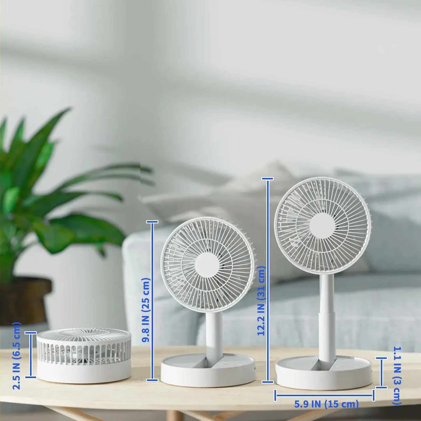 Portable Rechargeable Mini Folding Fan