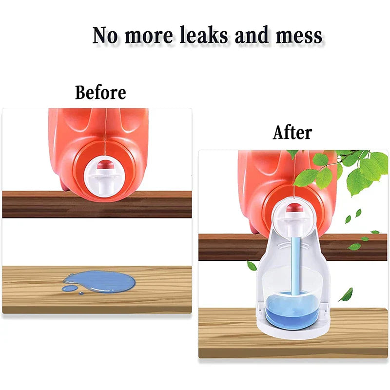 Spill Proof Laundry Detergent Catcher Tray