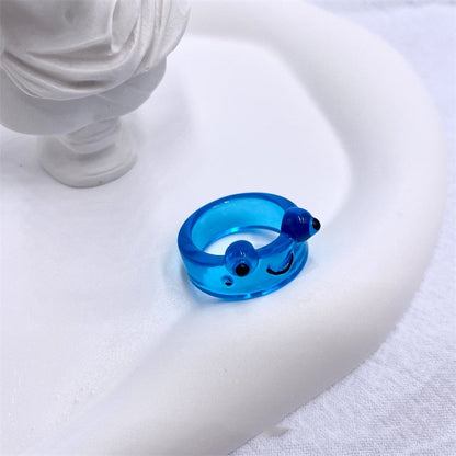 Fun Green Frog Children's Ring