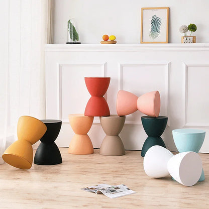 Simple Plastic End Table