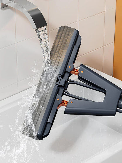Easy Grip Folding Mop for Floors and Surfaces